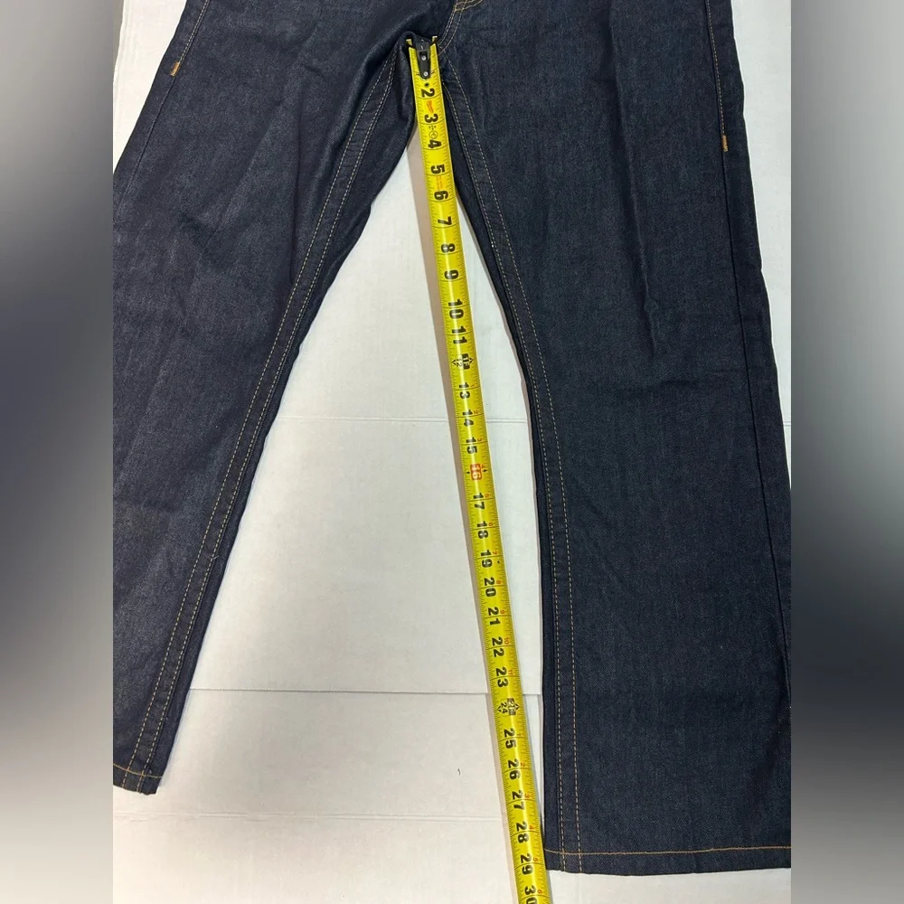 True Religion Men's Straight Jeans in Dark Indigo